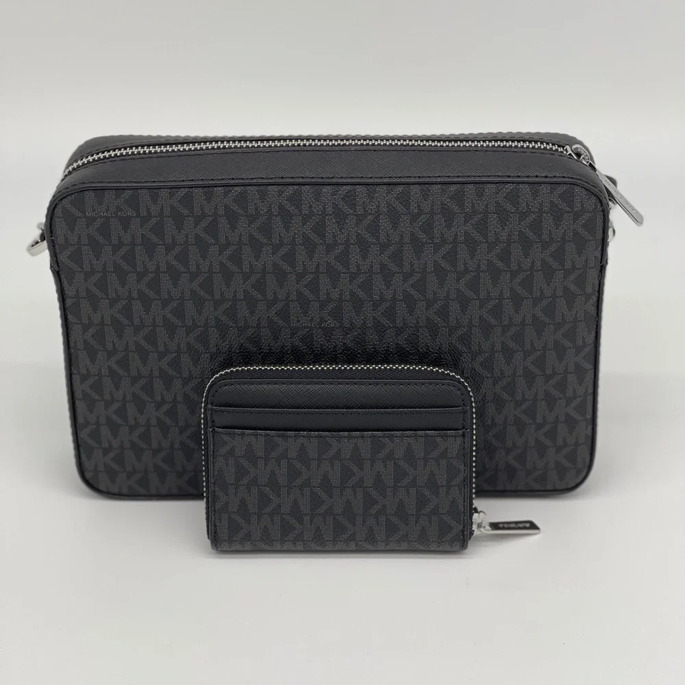 Michael Kors LG EW Crossbody & Case Card Wallet